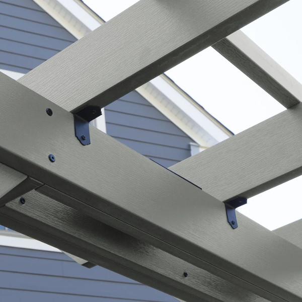 Bodhi Pergola (12 x 12) with 2 Lehigh 4ft Swings