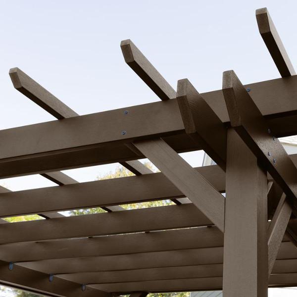 Bodhi Pergola (12 x 12) with 2 Weatherly 4ft Swings