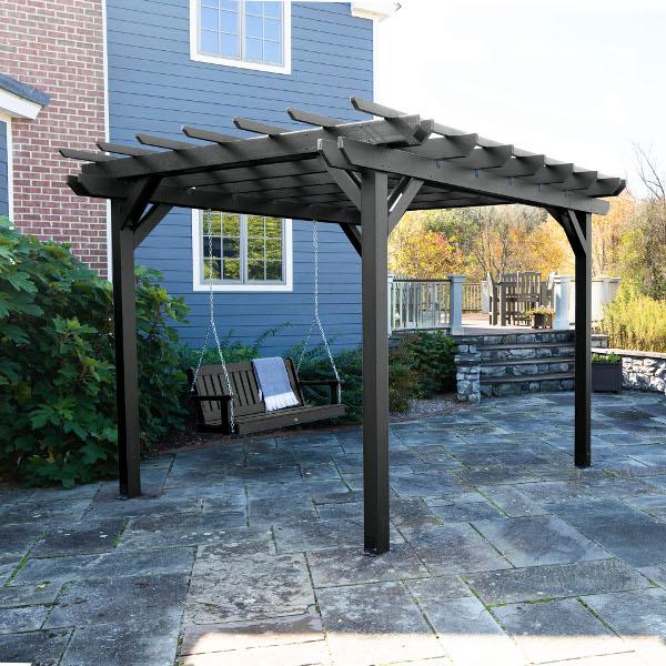 Bodhi Pergola and Lehigh Swing Set 5ft
