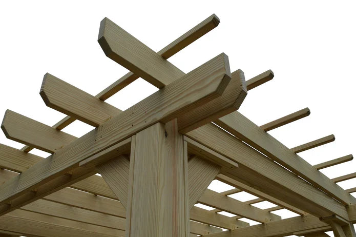 Bradford Pergola with Swing Hangers
