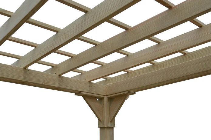 Bradford Pergola with Swing Hangers