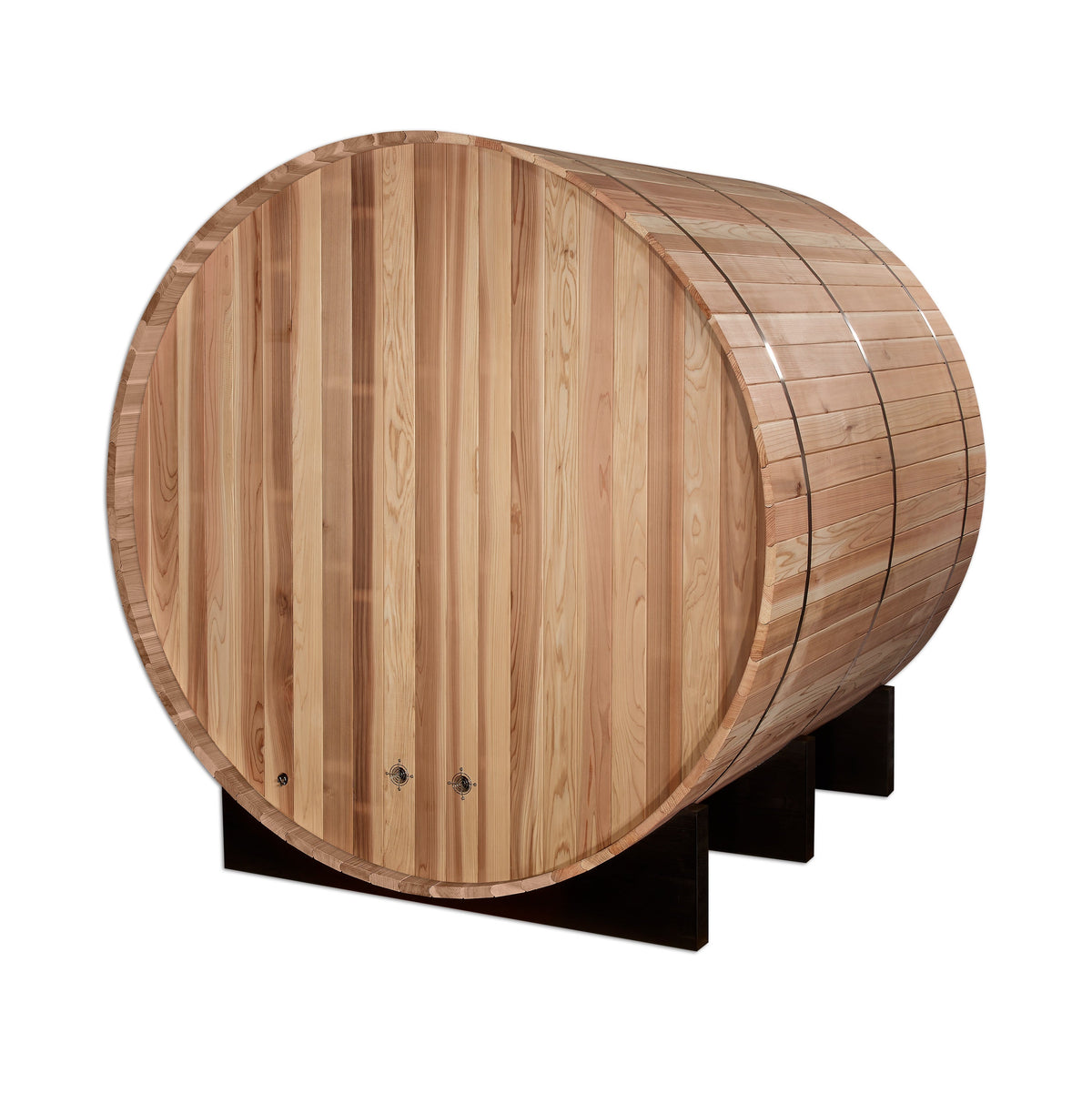 Golden Designs Arosa 4-Person Barrel Traditional Outdoor Sauna | GDI-B004-01, exact-model manufacturer alternate view 4