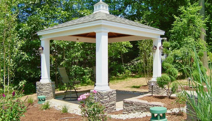 10x10 Newport Pavilion w/10" Square Posts — official manufacturer example