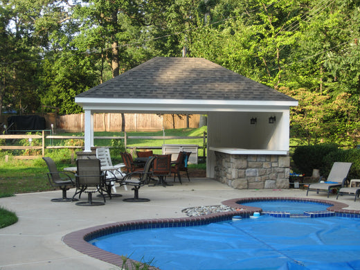 Cantania Pool Shed by Heritage Sheds & Garages