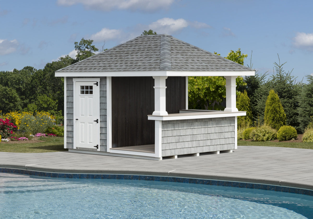 Limerick Pool Shed by Heritage Sheds & Garages