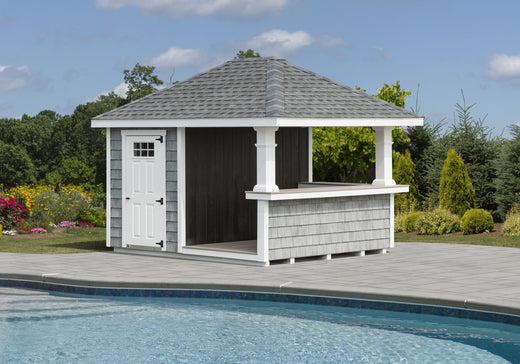 Limerick Pool Shed by Heritage Sheds & Garages
