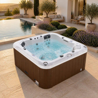 Liberty LYS5000 Luxury 6-Person Hot Tub – 240V, Ozone, LED Lights