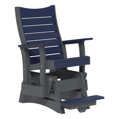 2COPBAGPBS 2' Contour Poly Balcony Glider (Patriot Blue & Slate)