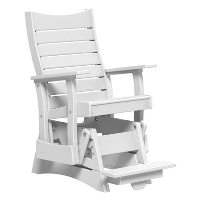 2COPBAGW 2' Contour Poly Balcony Glider (White)