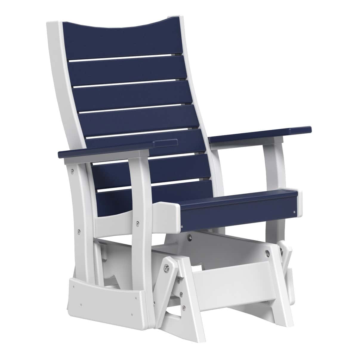 2COPGPBW 2' Contour Poly Glider (Patriot Blue & White)