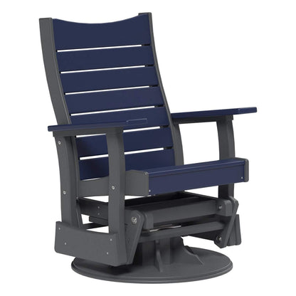 2SCOPGPBS 2' Swivel Contour Poly Glider (Patriot Blue & Slate)