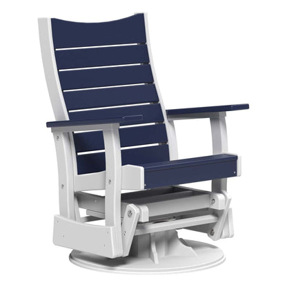 2SCOPGPBW 2' Swivel Contour Poly Glider (Patriot Blue & White)