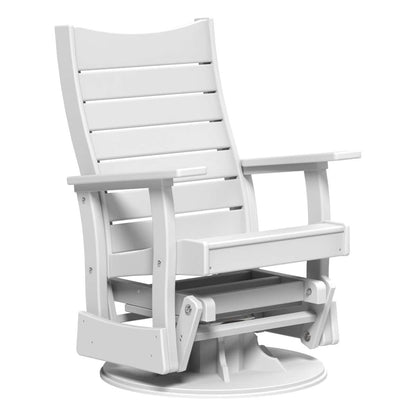 2SCOPGW 2' Swivel Contour Poly Glider (White)