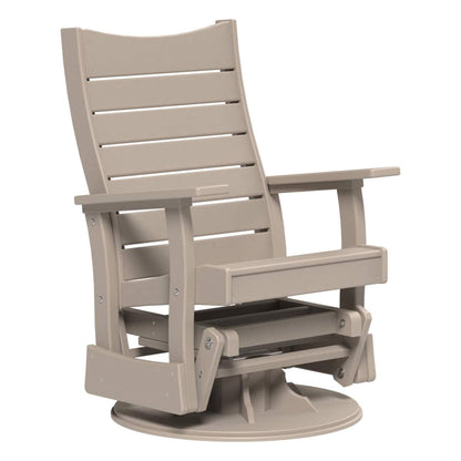 2SCOPGWW 2' Swivel Contour Poly Glider (Weatherwood)