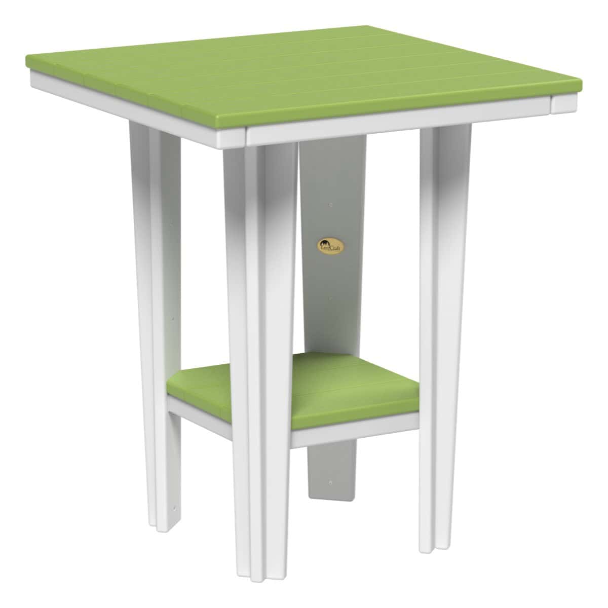 LuxCraft 30SBT — Counter Height / Lime Green & White