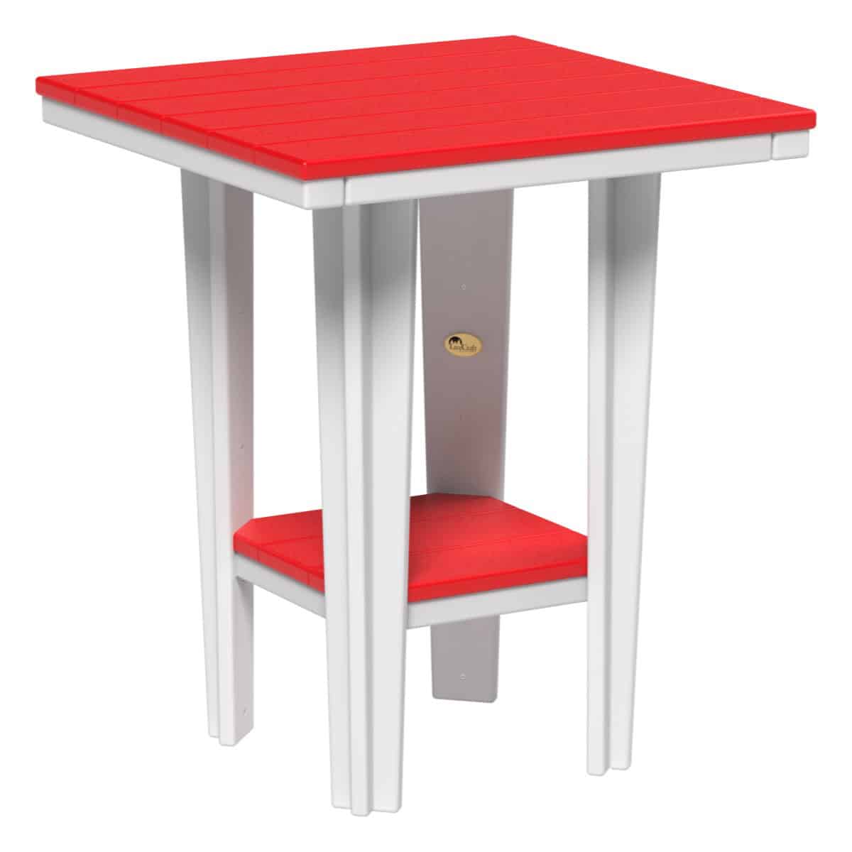 LuxCraft 30SBT — Counter Height / Red & White