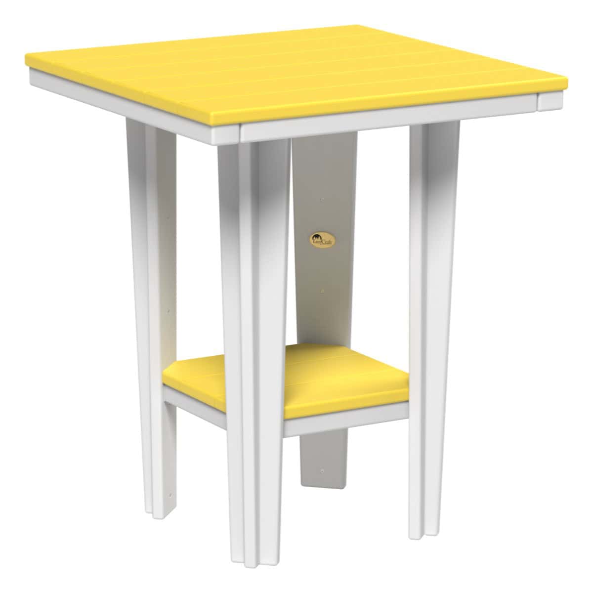 LuxCraft 30SBT — Counter Height / Yellow & White