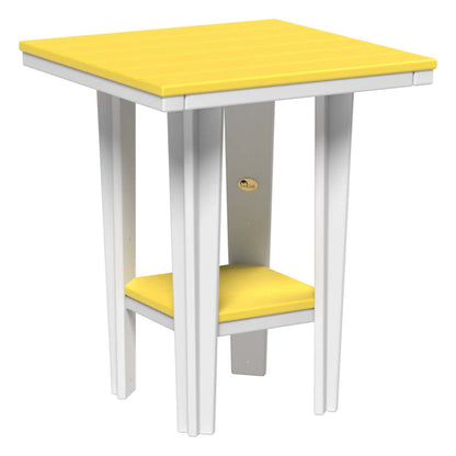 LuxCraft 30SBT — Counter Height / Yellow & White