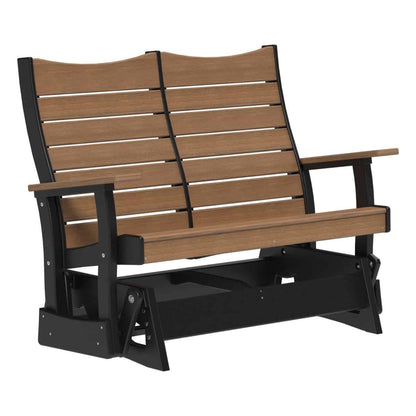 4COPGAMB 4' Contour Poly Glider (Antique Mahogany & Black)