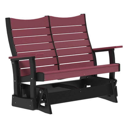 4COPGCHB 4' Contour Poly Glider (Cherrywood & Black)