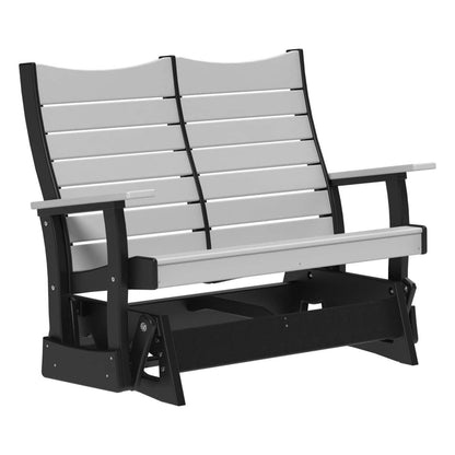 4COPGDGB 4' Contour Poly Glider (Dove Gray & Black)