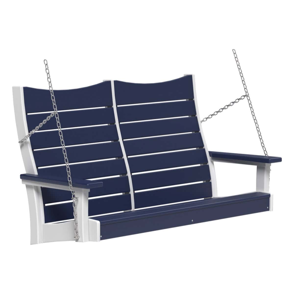 4COPSPBW 4' Contour Poly Swing (Patriot Blue & White)