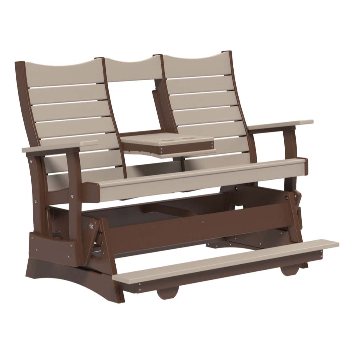 LuxCraft 5COPBAG — Weatherwood & Chestnut Brown