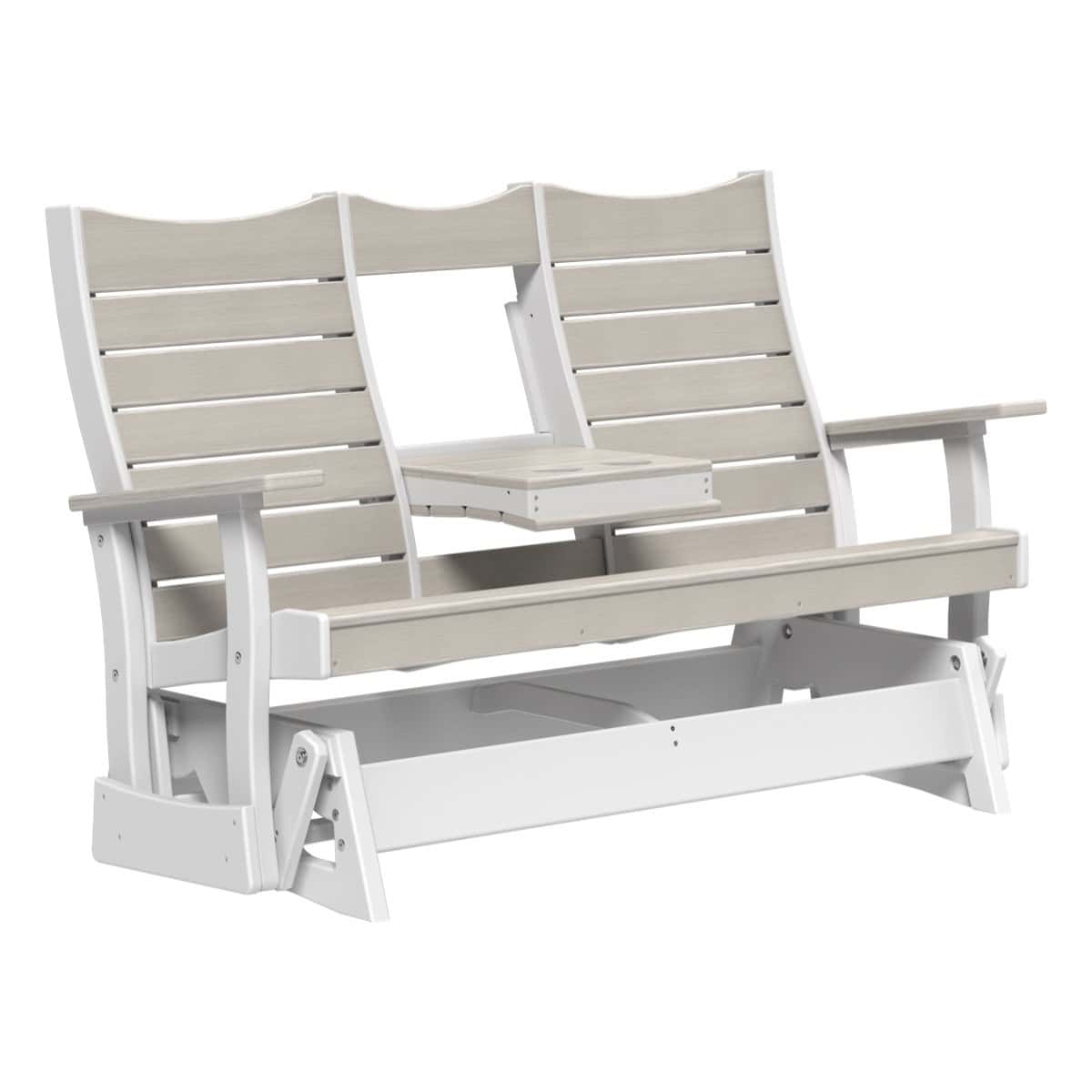 5COPGBIW 5' Contour Poly Glider (Birch & White)