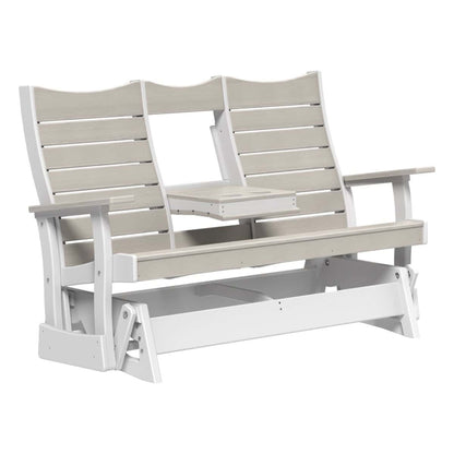 5COPGBIW 5' Contour Poly Glider (Birch & White)
