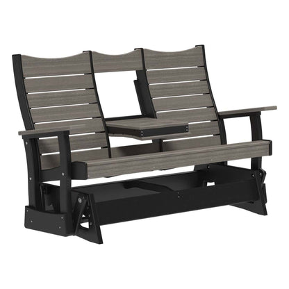 5COPGCGB 5' Contour Poly Glider (Coastal Gray & Black)