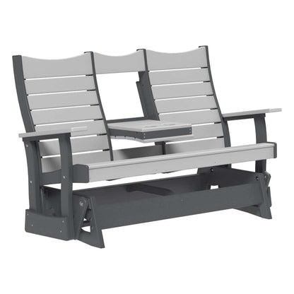 5COPGDGS 5' Contour Poly Glider (Dove Gray & Slate)