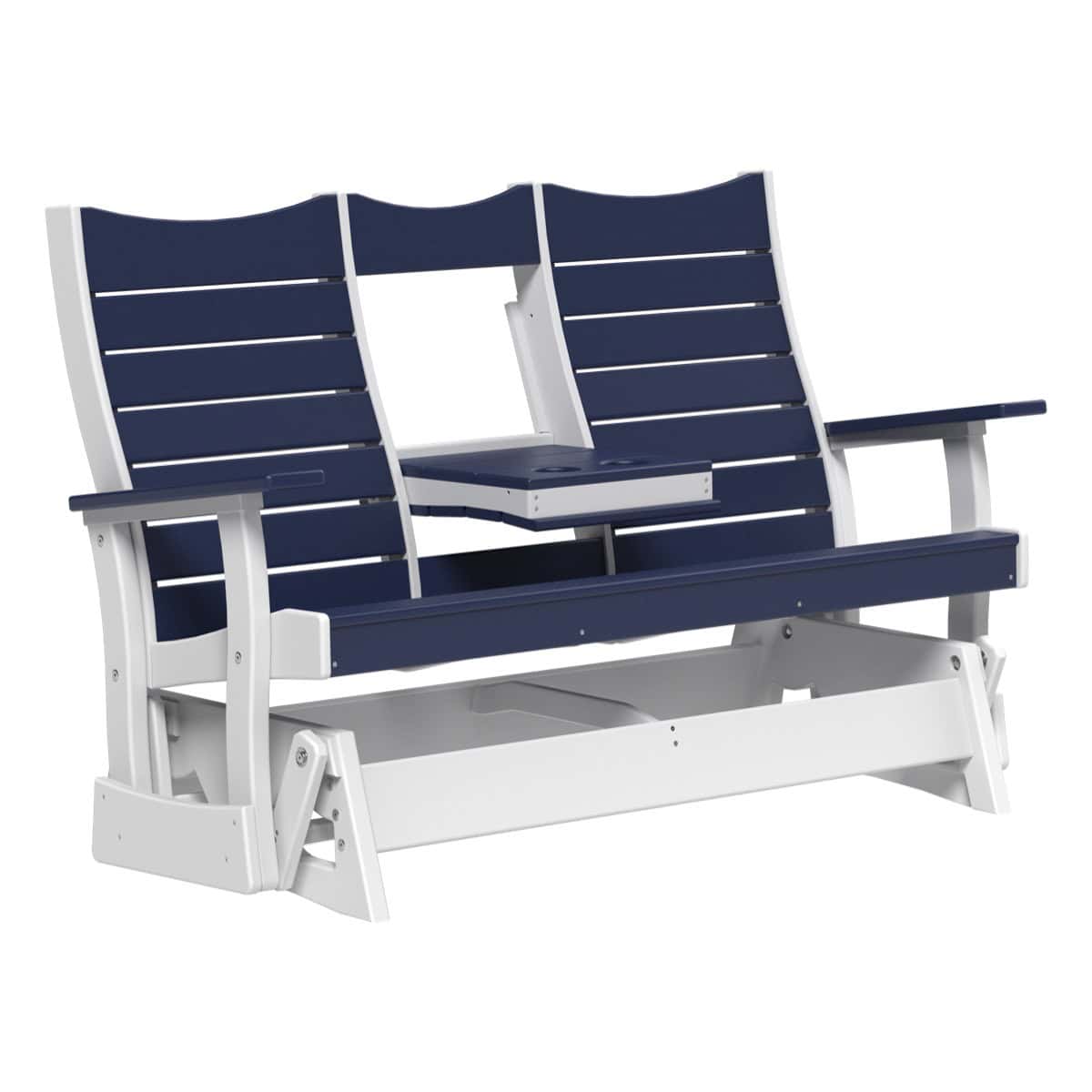 5COPGPBW 5' Contour Poly Glider (Patriot Blue & White)