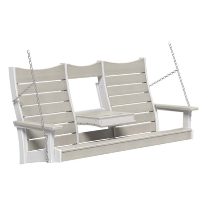 5COPSBIW 5' Contour Poly Swing (Birch & White)