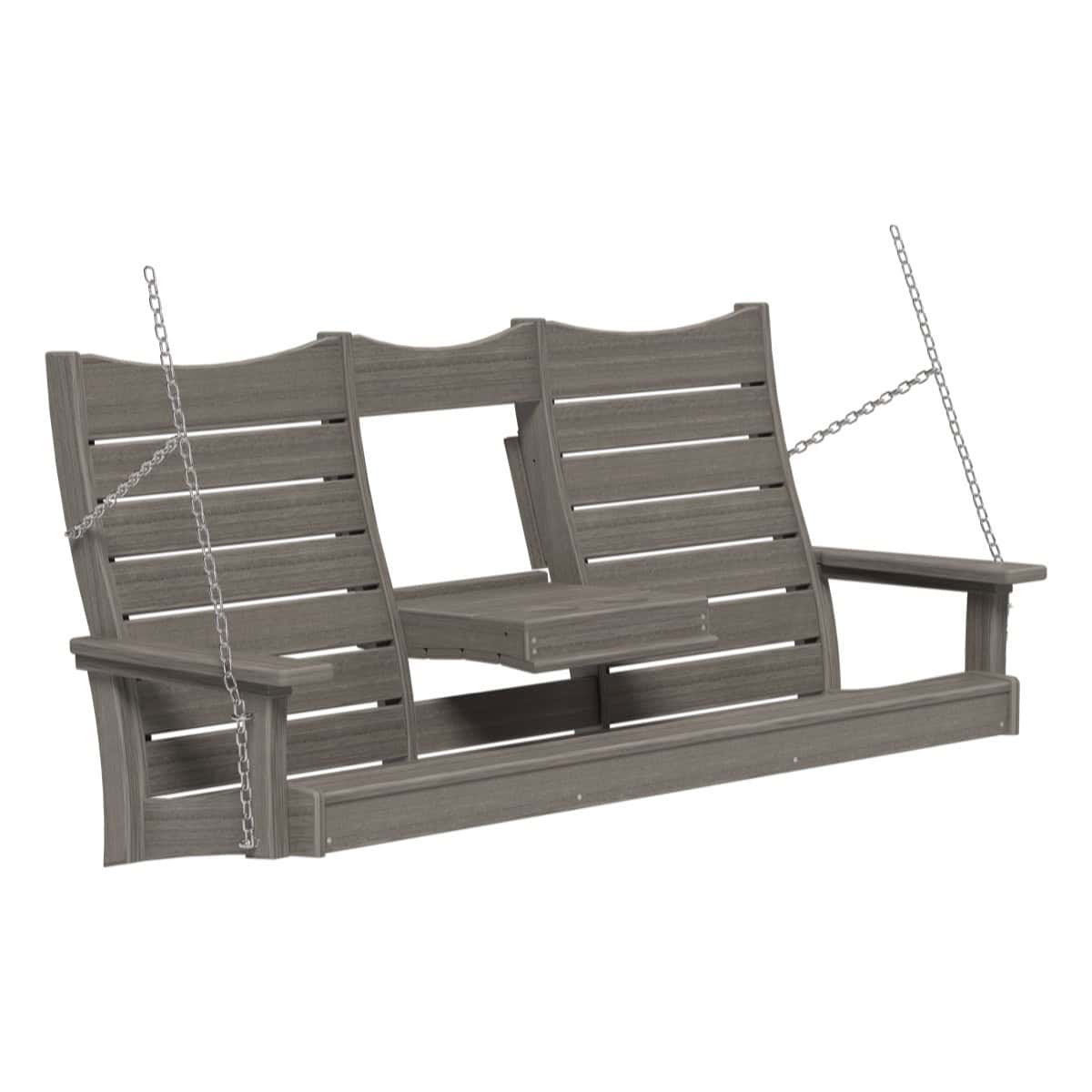 5COPSCG 5' Contour Poly Swing (Coastal Gray)