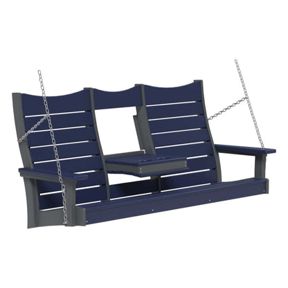 5COPSPBS 5' Contour Poly Swing (Patriot Blue & Slate)