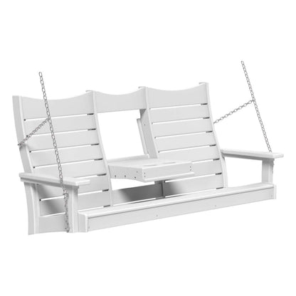 5COPSW 5' Contour Poly Swing (White)