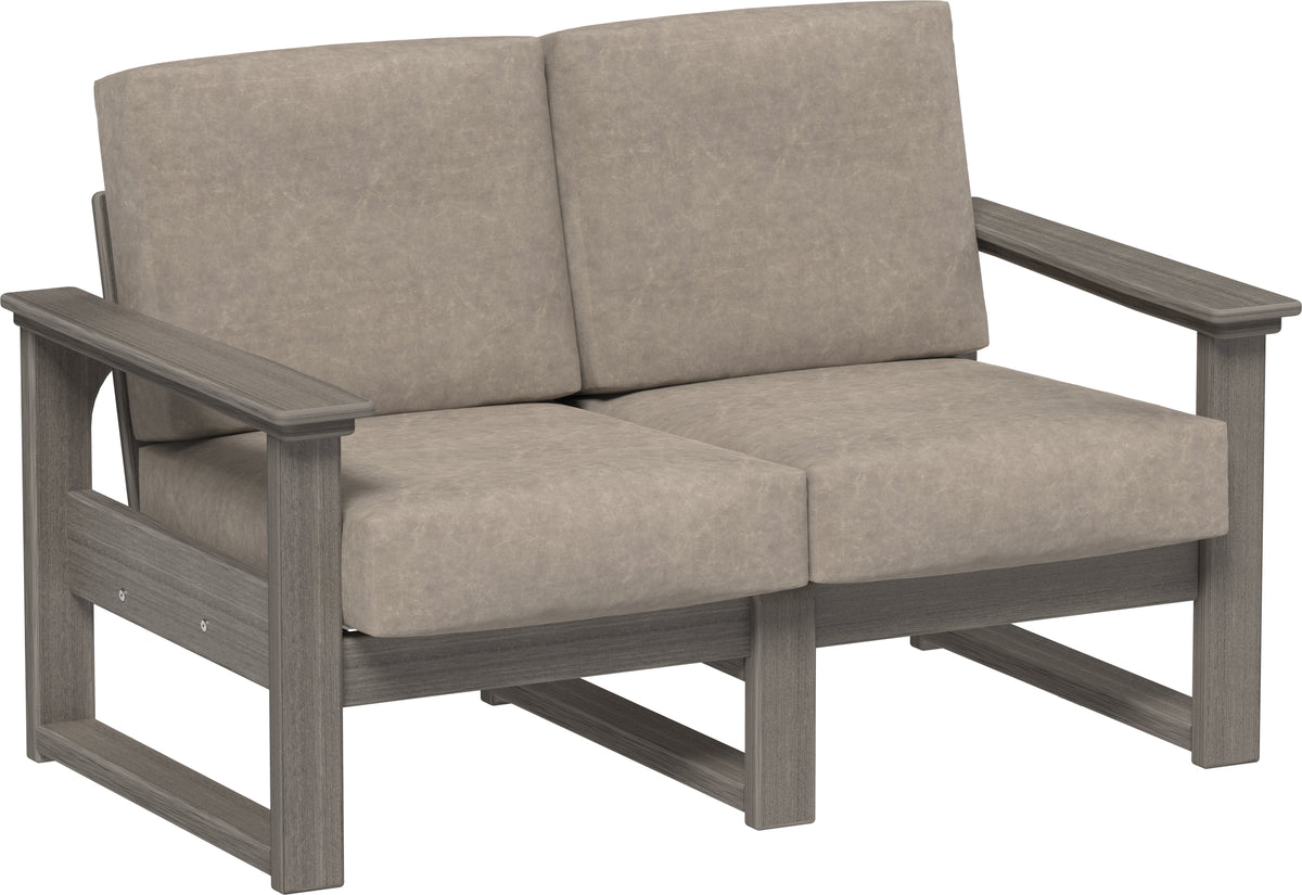 LuxCraft LDSL — Marine Leatherette / Coastal Gray (Premium Woodgrain)