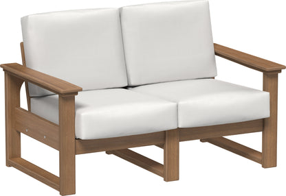 LuxCraft LDSL — Sunbrella Fabric / Antique Mahogany (Premium Woodgrain)