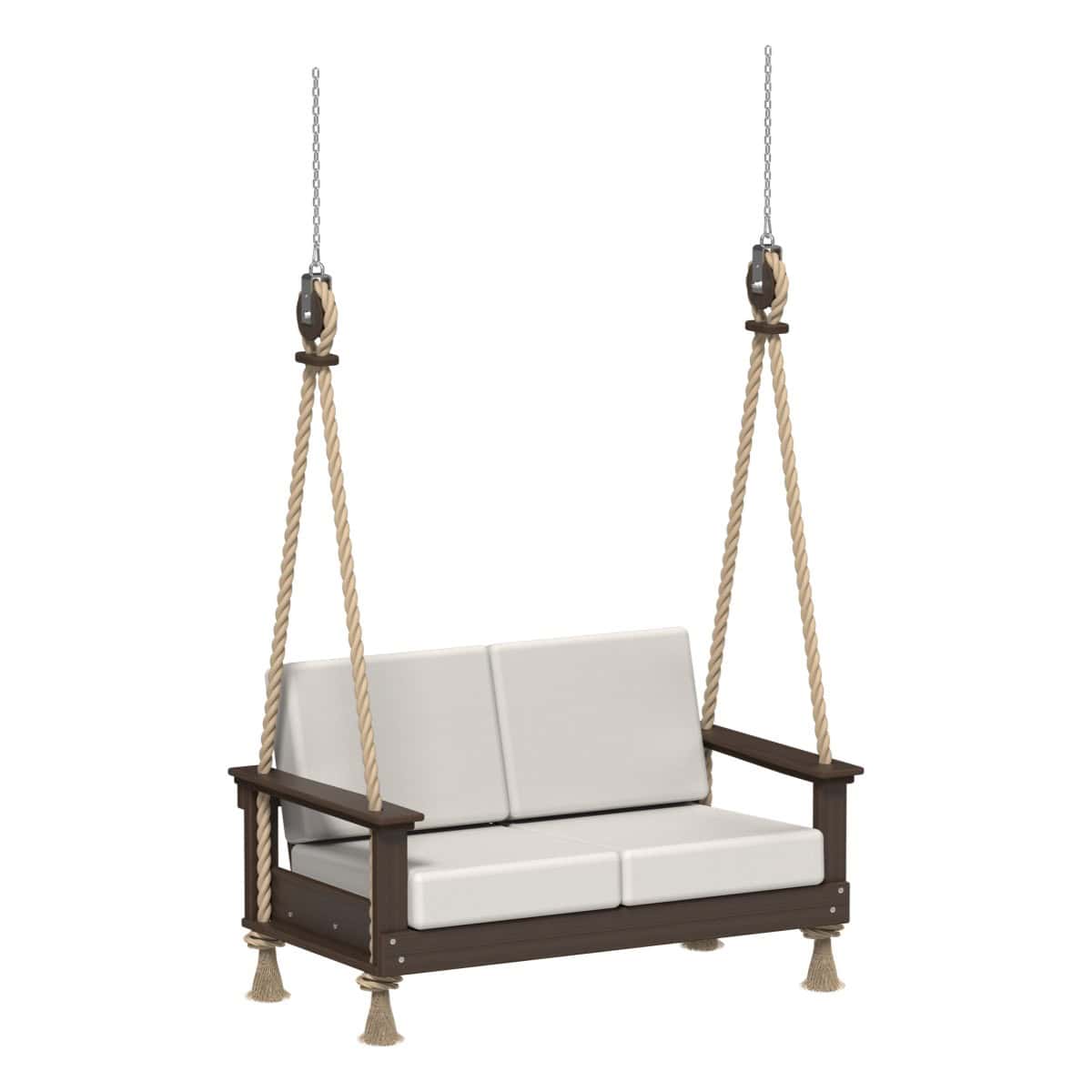 LuxCraft LDSLS — Brazilian Walnut — Canvas fabric shown