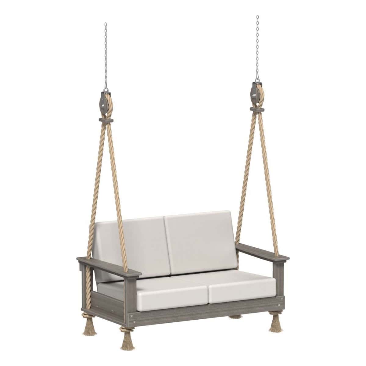 LuxCraft LDSLS — Coastal Gray — Canvas fabric shown