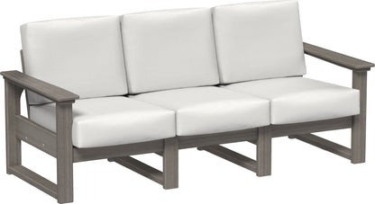 LuxCraft LDSS — Sunbrella Fabric / Coastal Gray (Premium Woodgrain)