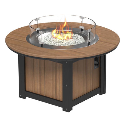 LuxCraft LFP46R — Antique Mahogany & Black