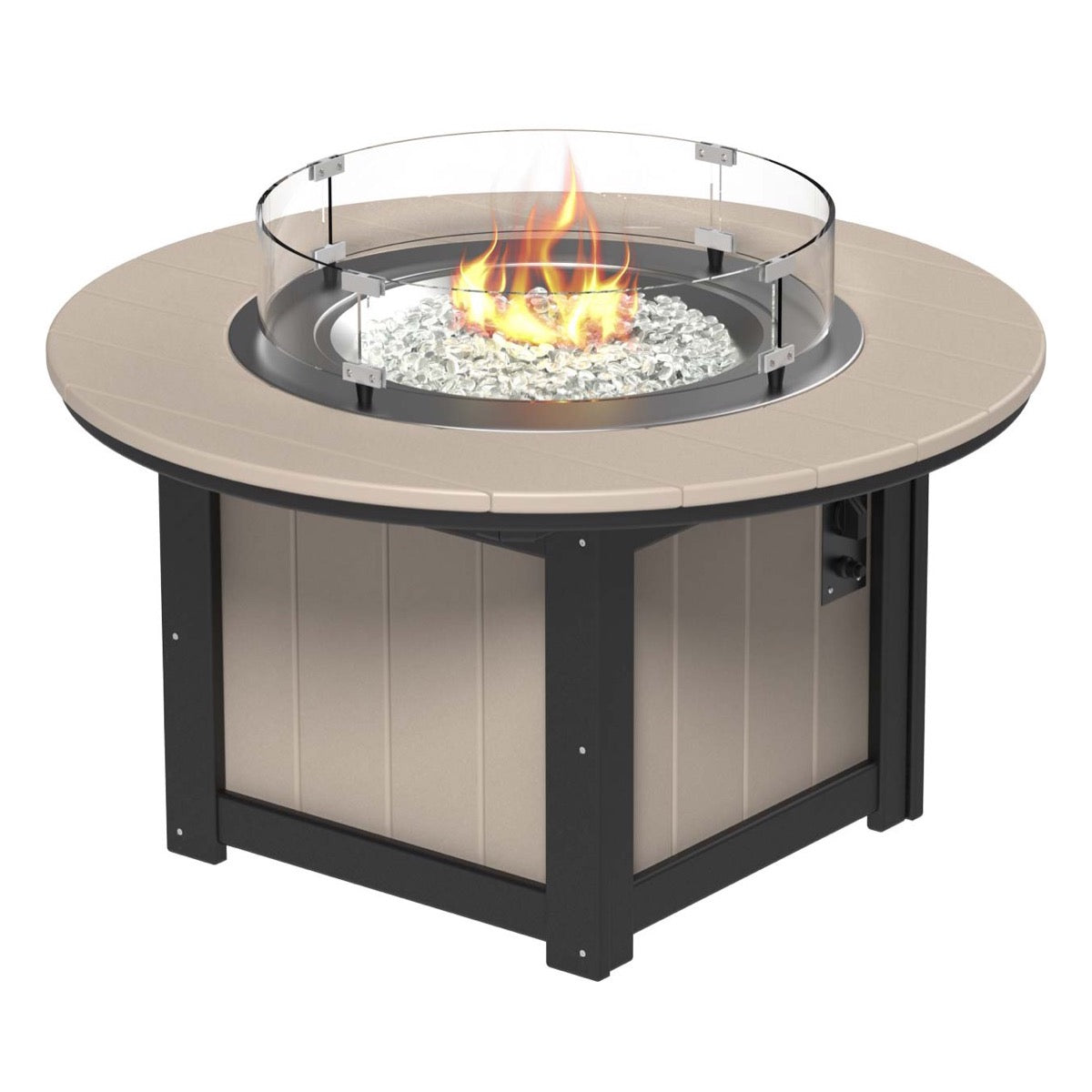 LuxCraft LFP46R — Weatherwood & Black