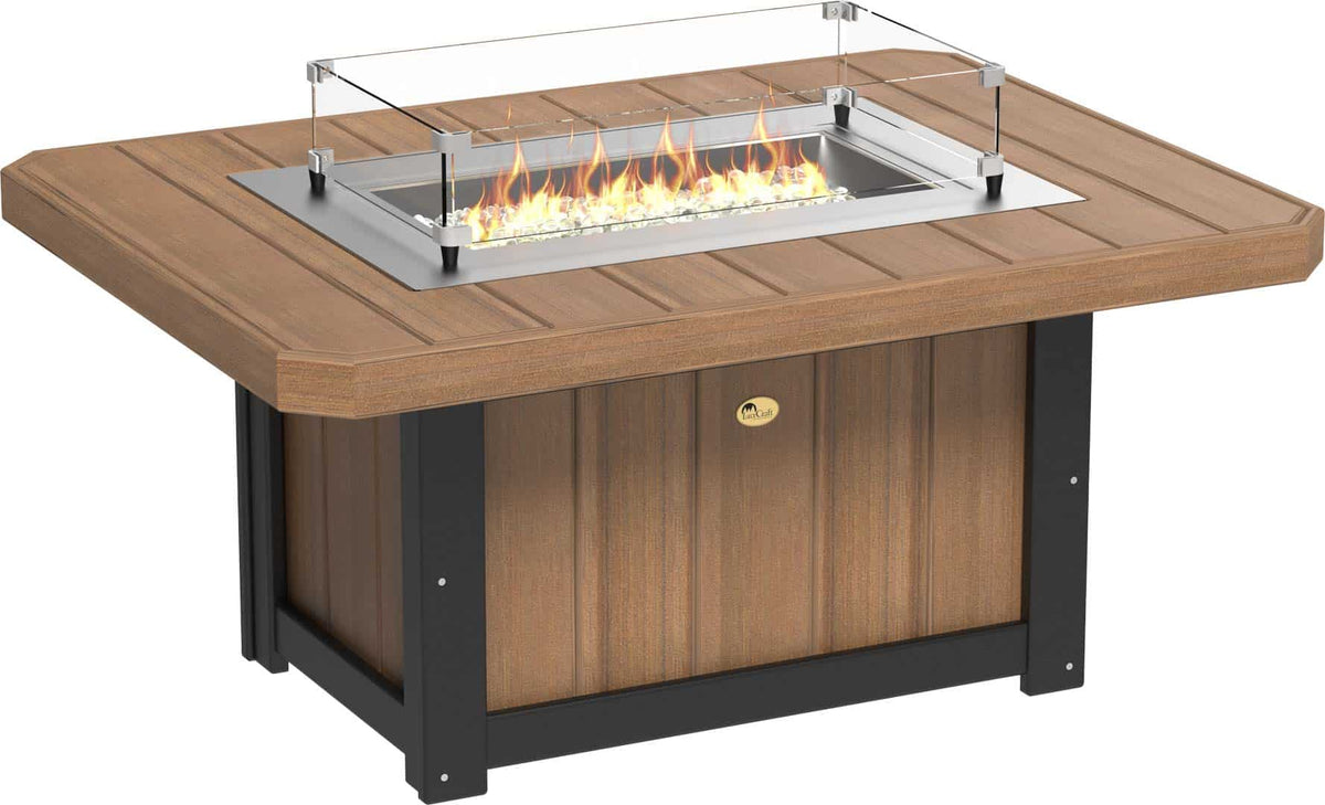 LuxCraft LFP51R — Antique Mahogany & Black