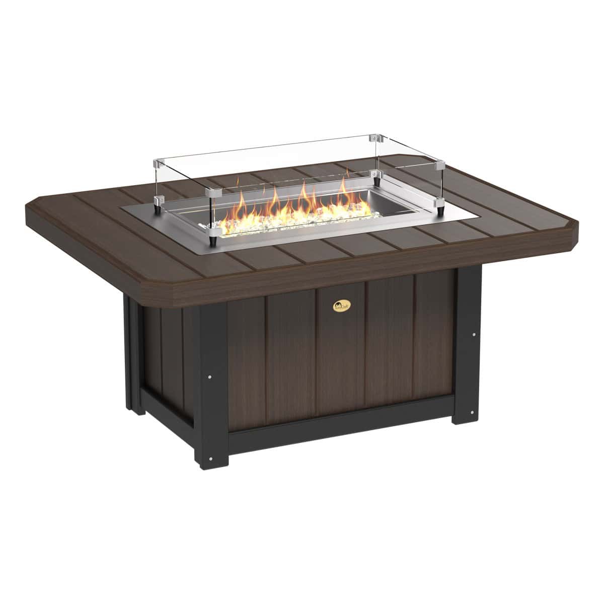 LuxCraft LFP51R — Brazilian Walnut & Black