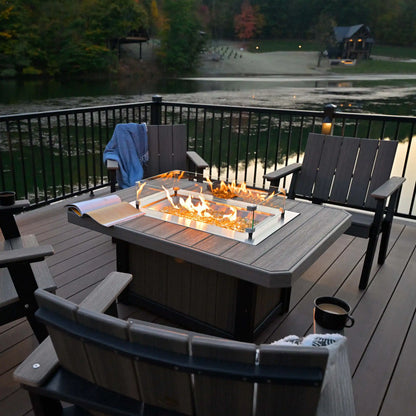LuxCraft Lumin Fire Pit 51″ Rectangular manufacturer product image