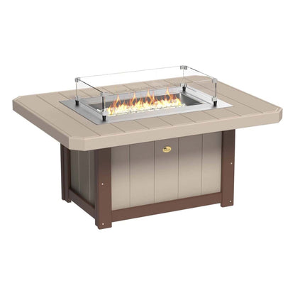 LuxCraft LFP51R — Weatherwood & Chestnut Brown