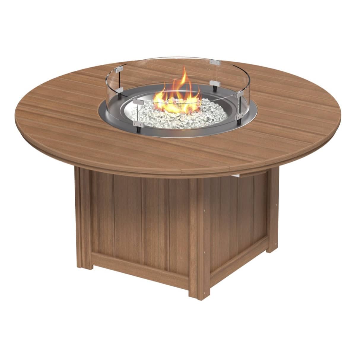 LuxCraft LFT60R — Antique Mahogany — Dining Height