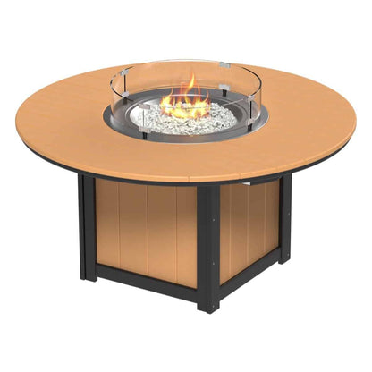 LuxCraft LFT60R — Cedar & Black — Dining Height
