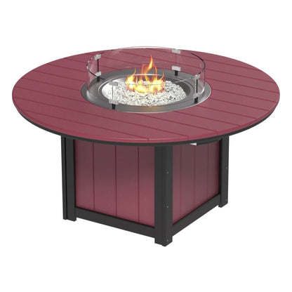 LuxCraft LFT60R — Cherrywood & Black — Dining Height